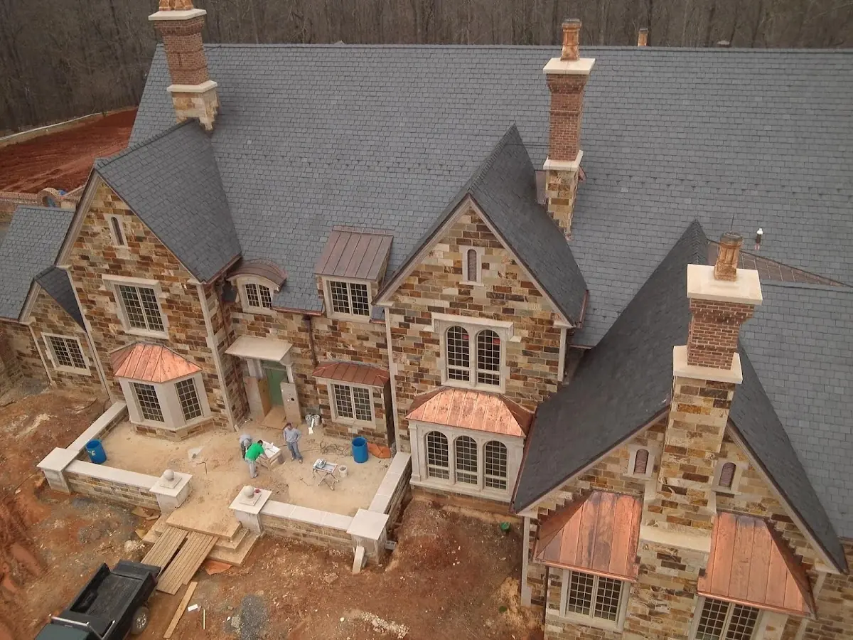 Craftsman Roofing Gutter Guard Installation project in Castle Heights